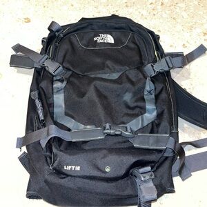 The North Face Black and GrayBackpack